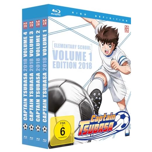 Captain Tsubasa 2018 - Gesamtausgabe - Bundle - Vol.1-4 - [Blu-ray]