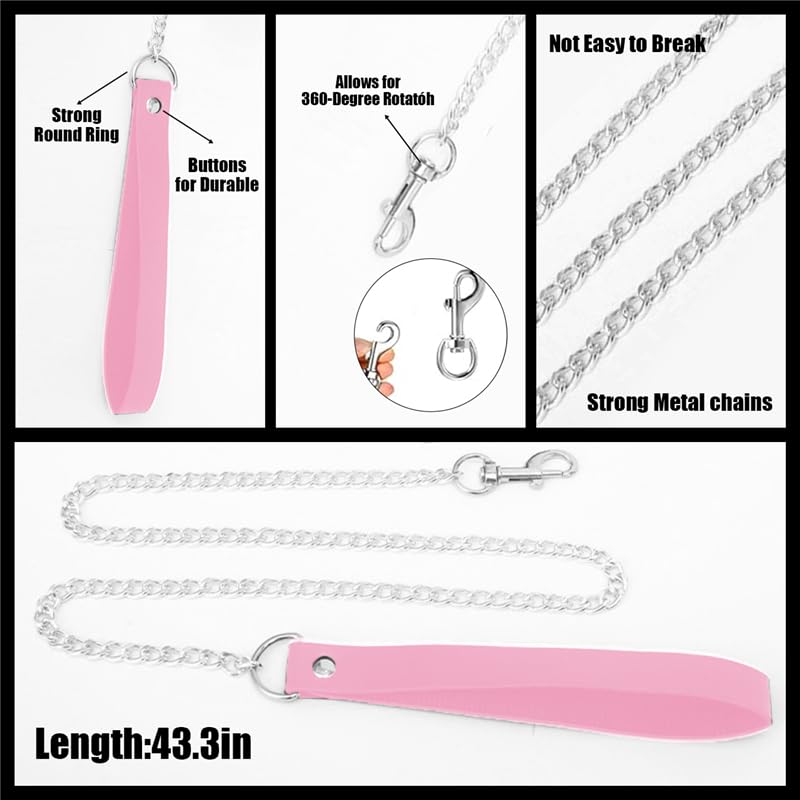 BDSM Bondage Restraint Kit with Nipple Clamps for Erotic Play - Image 5