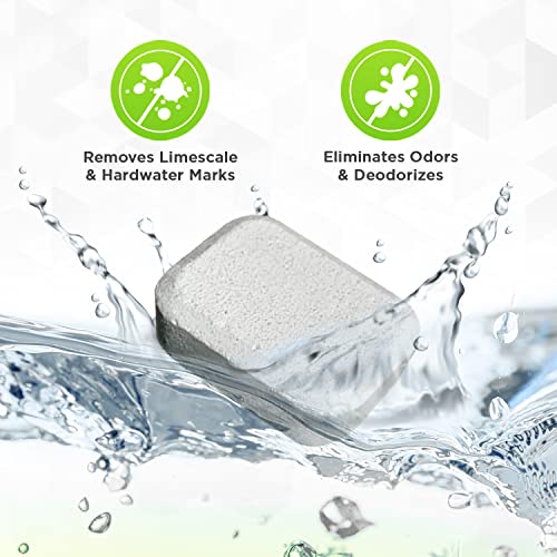 Renuv Dishwasher Cleaner And Deodorizer Tablets, Heavy Duty Deep Cleaning Eco Friendly Descaler Removes Odor, Calcium, Limescale, Hard Water Marks - 1 Year Supply #TOP5