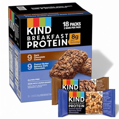 Breakfast Bars, Dark Chocolate Cocoa & Peanut Butter Banana Dark