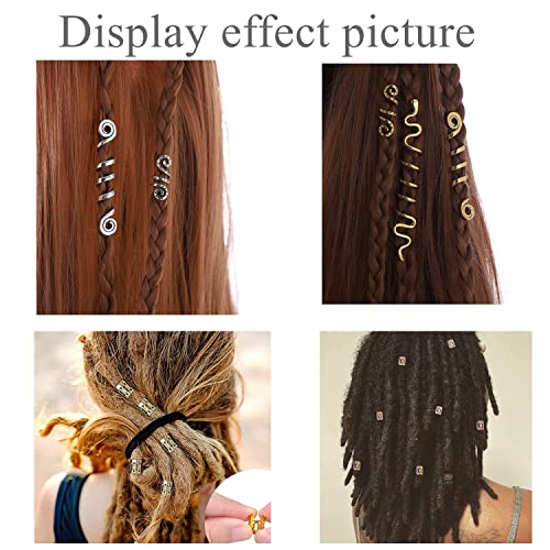 28 Accesorios de Pinzas para Cabello en Espiral Metal miniatura 4