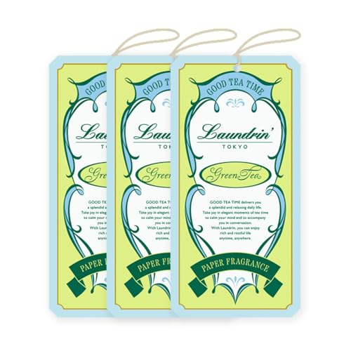 Laundrin Paper Fragrance Green Sachet 3pk