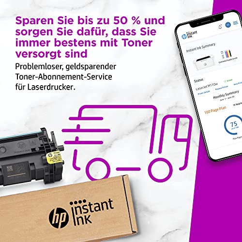 HP LaserJet MFP M140w Multifunktions-Laserdrucker, Monolaser, Drucker, Scanner, Kopierer, Duplex-Druck, DIN A4, WLAN, Airprint, Schwarz-weiß-Drucker, HP Instant Ink für Toner verfügbar – Bild 5