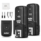 CT-16 Wireless Radio Flash Trigger Receiver Kit,Fit Compatible for Canon Nikon Pentax DSLR Camera Studio 3 in 1 Flash Transmitter and Receiver