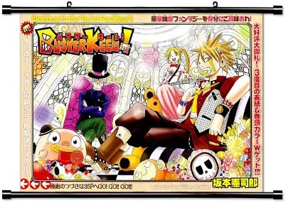 Amazon Com Buster Keel Anime Fabric Wall Scroll Poster 32 X 23 Inches Wp Buster 2 L Posters Prints