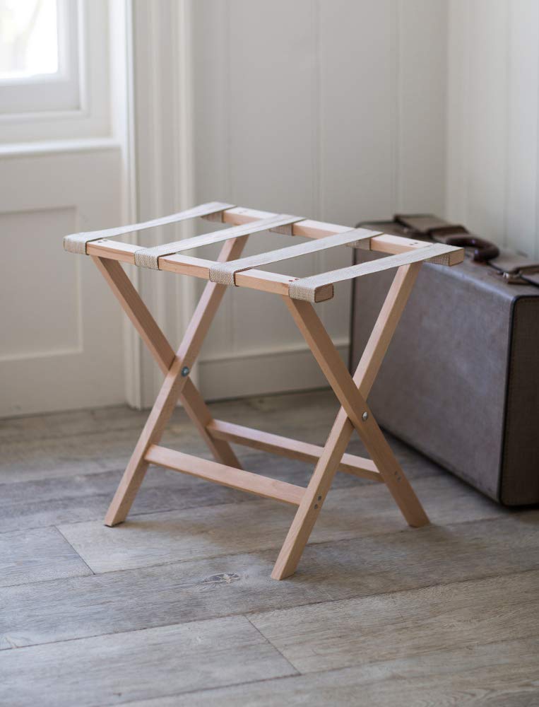 Garden Trading Porte-Bagage Pliable en hêtre