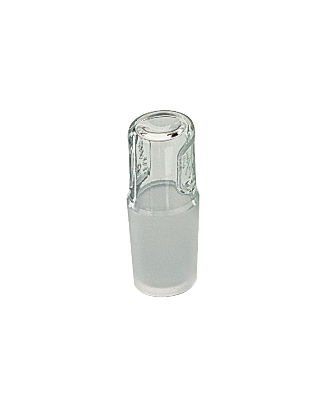 Corning Pyrex Cristal de borosilicato vidrio hueco estándar Taper conjunto tapón (funda de 6), 24/40 Standard Taper Joint Stopper, 6