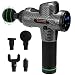 Massage Gun 20 Speed Level Deep Tissue Percussion for Deep Relaxation, Cordless Handheld Electric Body Massage Device for Neck, Back, Muscle & 5 Heads Included