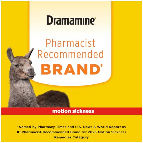 Dramamine Motion Sickness Original, Nausea Relief During Travel, 12 Count, 3 Pack - image 7