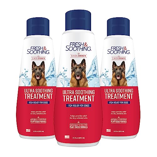 Fresh & Soothing Ultra Soothing Medicated Conditioner for Pets, 22oz - 3 Pack