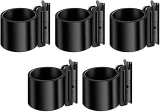 Tidevib Paquete de 5 soportes de herramientas E-Track resistentes para remolques cerrados, para furgonetas y garajes, ca...