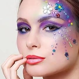 Yeweian Purple & Blue Eyeshadow - 16 Color Glitter & Matte Eyeshadow Palette, Korean Eyeshadow Makeup Palette, Waterproof & Bright Colours