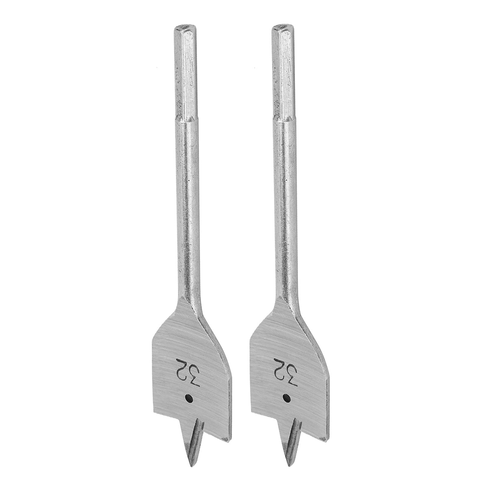 Spade Boring Drill Bit 32mm Flat Wood Drill Bit Set High Carbon Steel Cutting Thorn Design for Woodworking Hole Opening Spade Drill Bits - Image 3