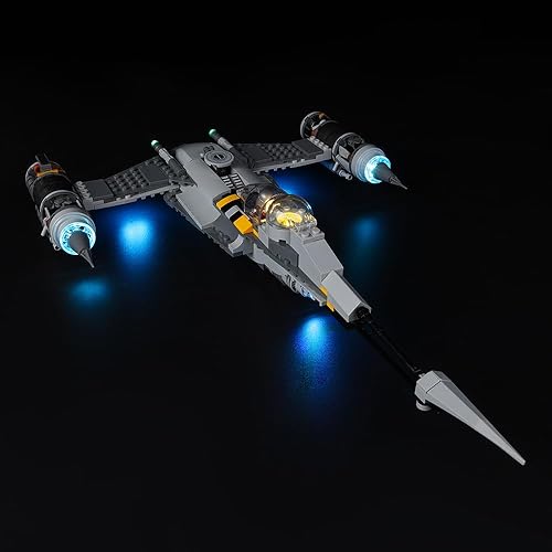 Miniatura 5 de Kyglaring Kit de iluminación LED para Lego 75325 The Mandalorian's N-1 Starfighter juego de construcción (sin modelo) - Juego de luces compatibles