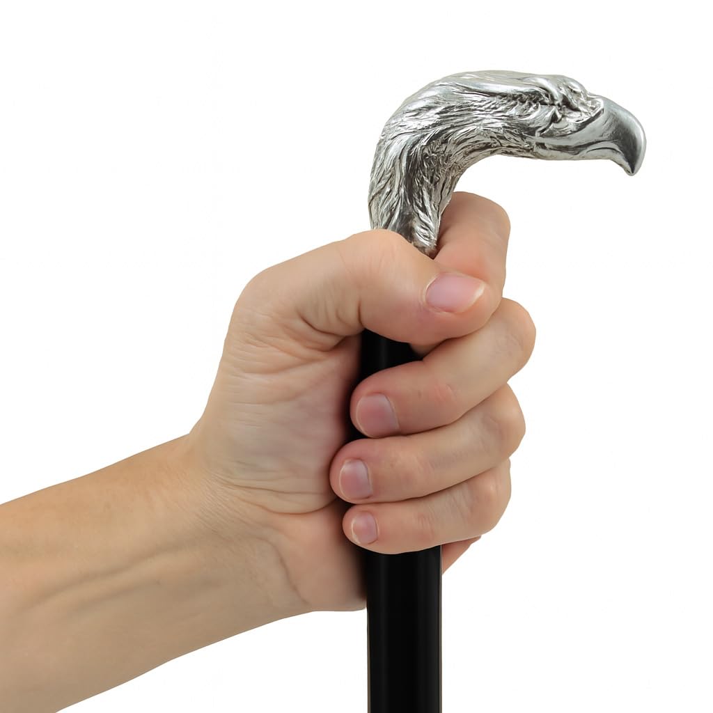 Bastón de paseo de madera para ancianos hombre y mujer, elegante y robusto único hecho a mano en el barriga CAVAGNINI Italia (AQUILA)
