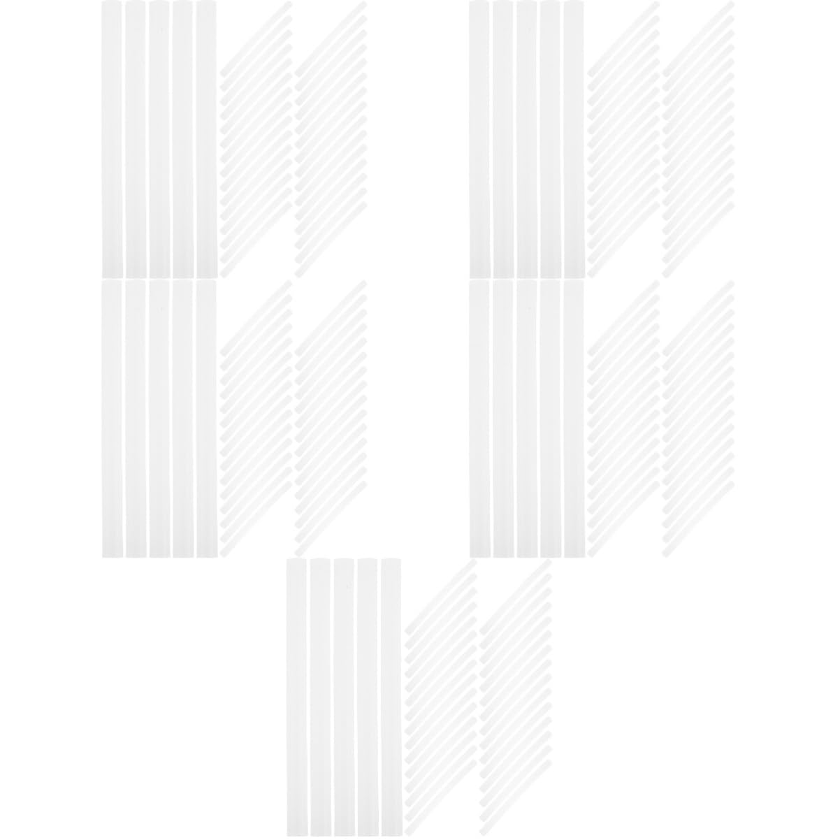 NUOBESTY 5 Set Stick Di Colla A Caldo Strumenti Di Artigianato Fai Da Te Buste Per Soldi Colla Per Sigillare Richiudibile Colla Stick Viola Riutilizzabile Resina Transparent 100 Pezzi * 5