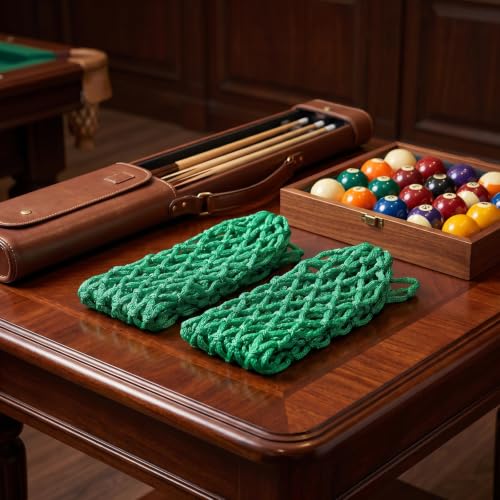 Bolsillo para mesa de billar Abaodam con malla de nylon resistente 5