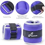 Sportneer Ankle Weights Wrist Weights Pair of 1/2/4/6/10 LBS for Men Women Kids Strength Training Wrist and Ankle Weights Set with Reflective Strips for Dancing Running Walking Fitness Workout Gym - Image 3