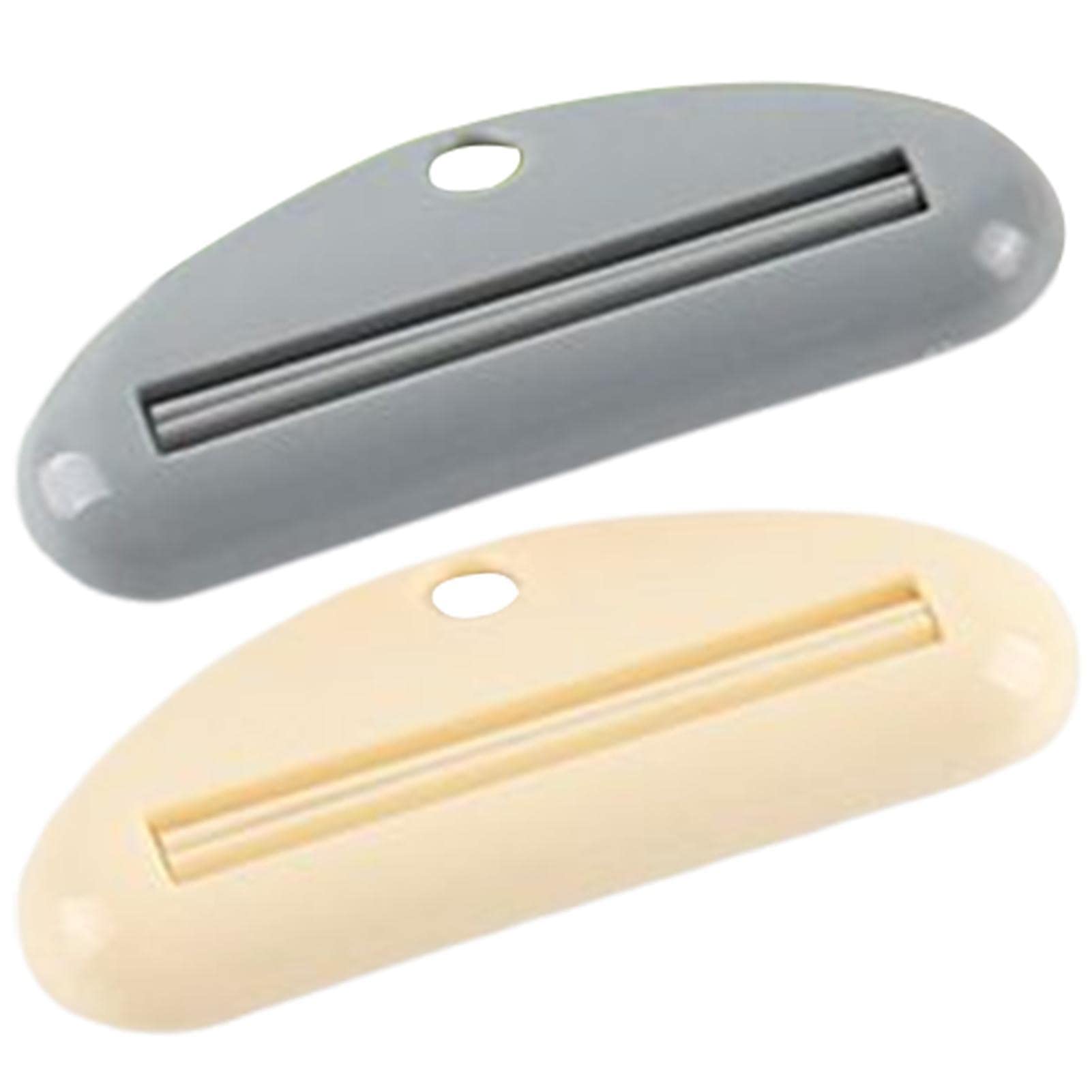 Naysku Toothpaste Squeezer - Toothpaste Dispenser Holder - Squeezing Dispenser for Toothpaste, Beauty Cream, Cleansing Foam, Hand Cream Swan-us