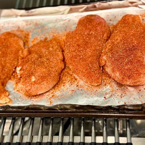 Image of Gourmet BBQ Peach Rub Seasoning - Bursting with Sweet, Smoky & Bold Peach Flavor | Runnin' Wild Foods, 5.2 oz