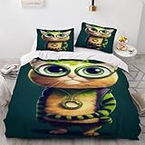 🍀 Grâce au processus d'impression et de teinture 3D, l'authenticité est élevée, les couleurs sont vives, mignonnes et chaudes. Le motif d'impression bien conçu est un bon choix pour donner à votre pièce un aspect frais, ou faites-en un cadeau parfait pour vos amis, collègues, parents, membres de la famille, enfants ou enfants.