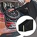 Colaxi Folding Bike Storage Transport Saving Sturdy Transportation Zipper Accessories Folding Bicycle Storage Bag, Black L with Wheel