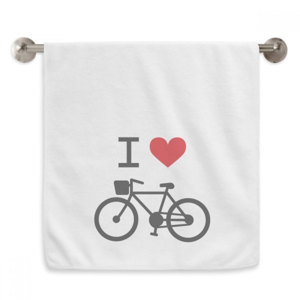 Serviettes moelleuses vélo blanc essuie-mains 13x29 pouces coton absorbant