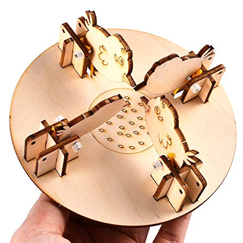 Interessante experimento científico tecnologia fabricação em pequena escala material artesanal model