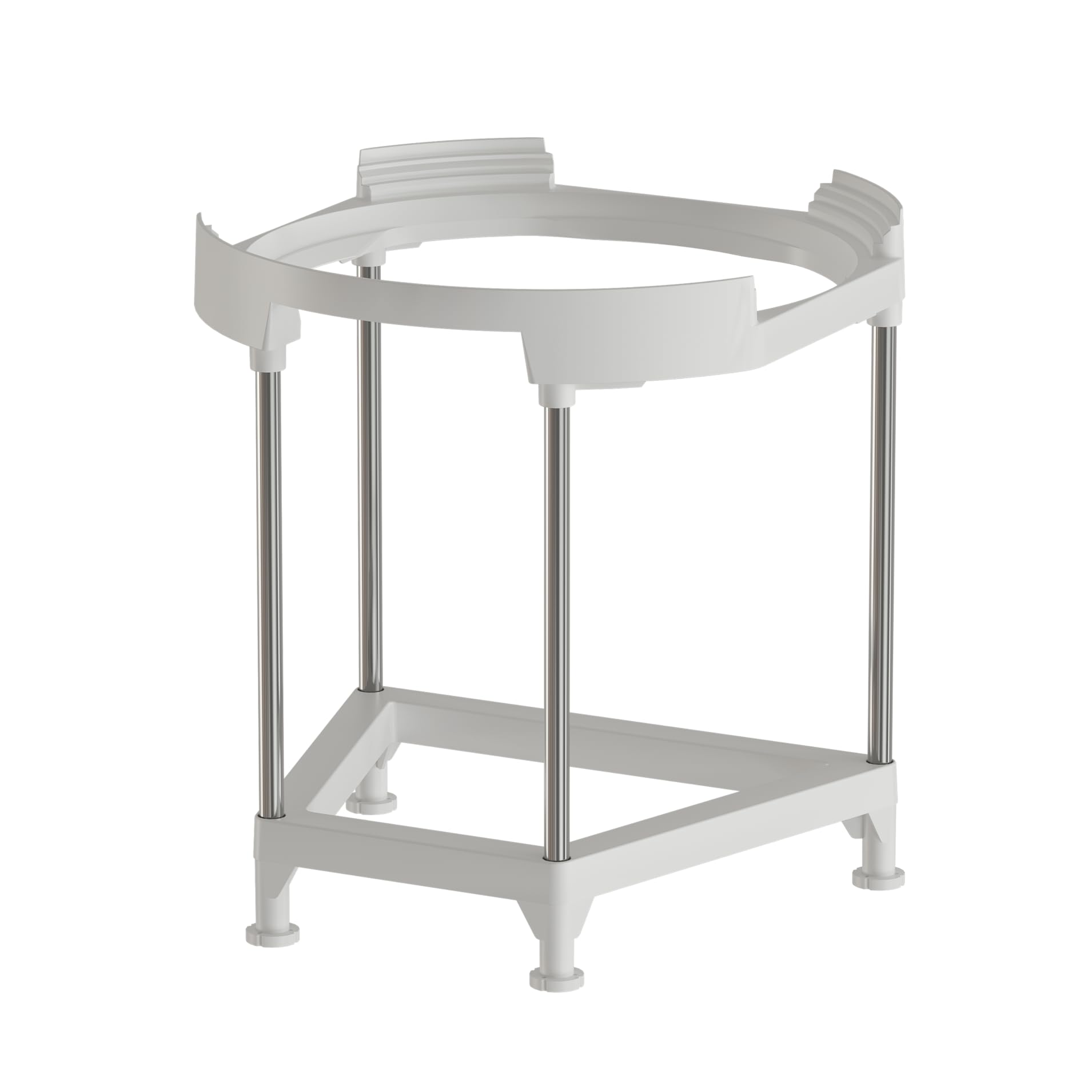 Ariston - Trepied Universel Ajustable pour Chauffe-eau Cylindrique - Diamètres 513-530-560 mm - Support Universel pour Chauffe eau muraux - Trépied 4 Pieds Réglables - 4090027