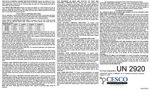 image for Cesco Solutions, Inc. Disinfectant Concentrate by Cesco Solutions - Vi
