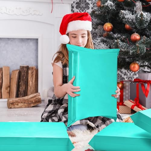 Image of Metronic Poly Mailers 19X24 500Pack, Strong Adhesive Shipping Envelopes for Clothing, Waterproof Shipping Bags for Small Businesses, Flexible Mailers Poly Bags Packages Bags Teal