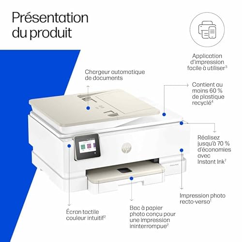 HP Envy 7930 All in One Couleur Imprimante - vue 5