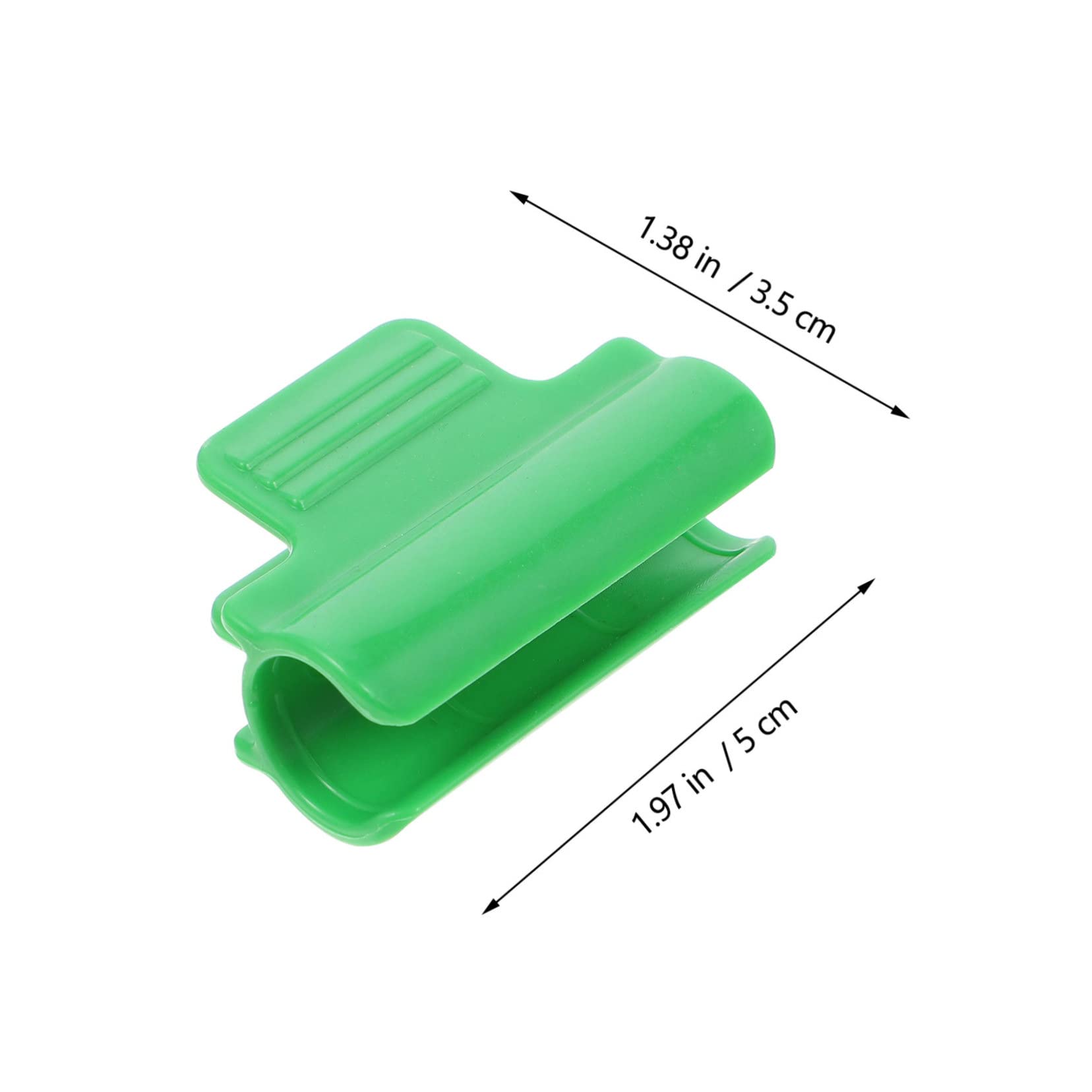 IWOWHERO 40pcs Greenhouse Film Clips Plant Extension Support Clip with Non Slip Threaded Design for Securing Row Covers and Shed Films Garden Accessories