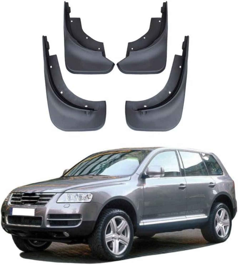 KZEDCVX Car Mud Flaps for VW Touareg 2006-2010, Splash Guards Mudguards