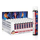 PharmaVital Alpha Peptide Collagen Trinkampullen (50 Stück) – 10.000mg Kollagenhydrolysat SOLUGEL(R), Vitamin C Selen Hagebutte, Premium Collagen mit bioaktiven Peptiden für Knochen Gelenke Haut