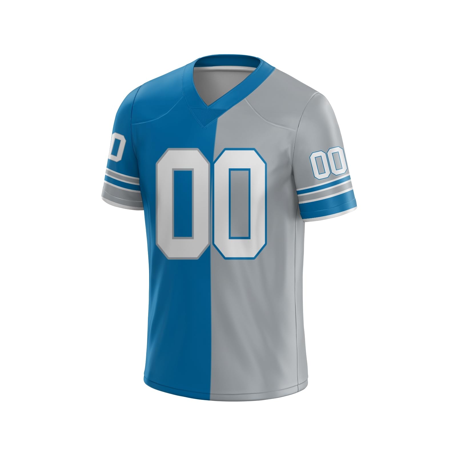 Custom Football Jersey Personalized Rugby Uniform Stitched Printed Team Name Number Logo for Men Women Kids