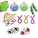 OMZGXGOD Jouets Anti-Stress,Sensory Jouet, Fiddle Toys Autism Sensory Toys Fidget Toys Pas Cher Sensory Jouet Corde pour Calmer Relaxer Adolescent Enfant Adulte, Fidget Strings Anti Stress Jouet