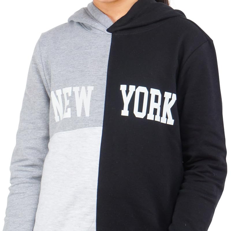 Image of Real Basics Girls Cotton Hooded Sweatshirt (Pack of 1)