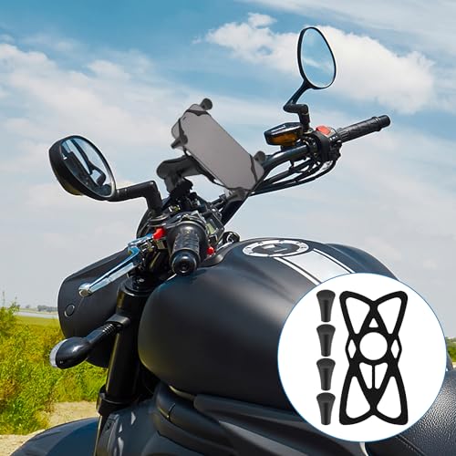 Gummi-Handyhalter, Silikon-Sicherheitsbänder Kompatibel mit X-Grip RAM Rutschfester Fahrrad-Handyhalter Gummiband RAM-Mount-Gummikappen für Fahrrad Motorrad Lenker