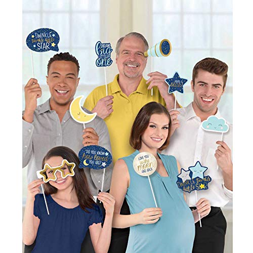 Photomaton bébé Twinkle Little Star Amscan pour capturer les précieux souvenirs d'un anniversaire
