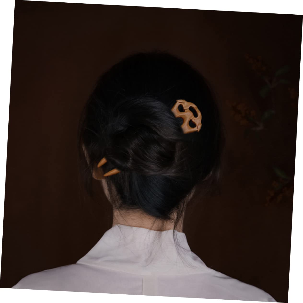 DOITOOL 3stücke Retro Holz Haarnadel Für Frauen U-förmige Haarspange Aus Hochwertigem Holz Elegantes Haaraccessoire Für Hochzeiten Und Besondere Anlässe Für Chinesische Kleidung