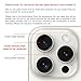 2 PCS for ASDAWN Back Rear Camera Lens Glass Replacement for iPhone 15 Pro 6.1 Inches with Pre-Installed Adhesive, ASDAWN Back Camera Lens Glass kit with Installation Manual + Repair Tool Set