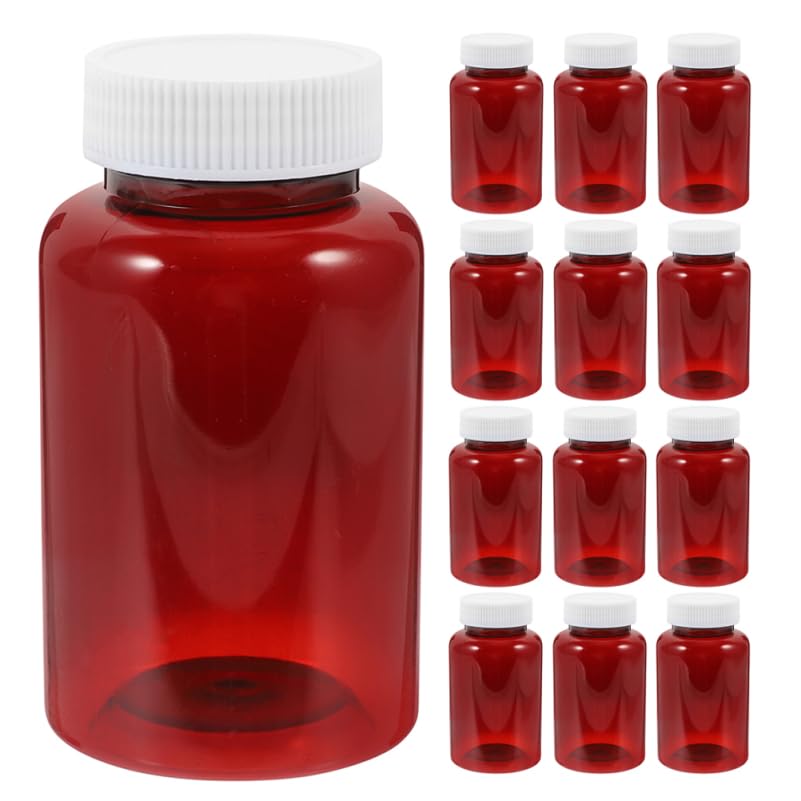 Flacons de médicaments vides pour résoudre le désordre avec ce lot de rangement 100 ml