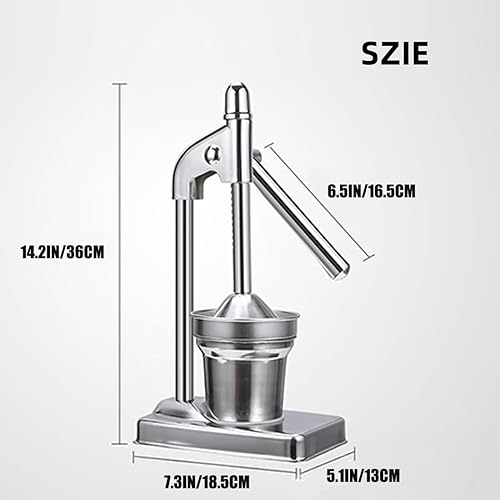 Miniatura 6 de Exprimidor manual de hierro fundido, exprimidor manual de hierro fundido, exprimidor manual de hierro fundido 2025, máquina de trituración de