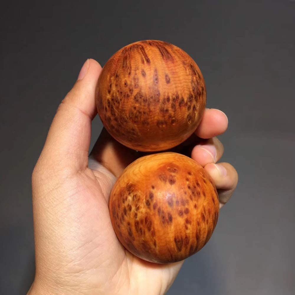 Boule de Massage des mains en acier inoxydable, forme géométrique
