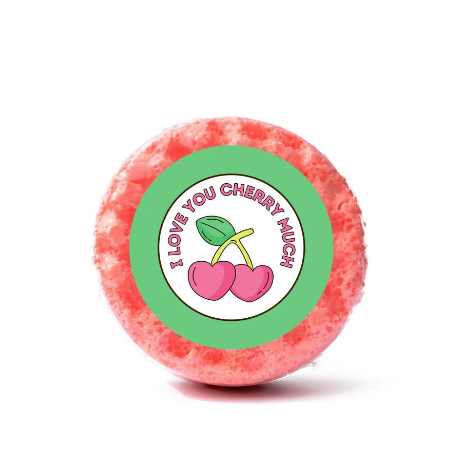 Éponge de savon Emily Victoria I Love You Cherry Much cadeau bien-être
