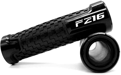 Miniatura 7 de Manillar de motocicleta para Yamaha FZ16 FZ 16 FZ-16 78 pulgadas, 0.866 in, mango antideslizante, empuñaduras para manillar de mano (color plateado)