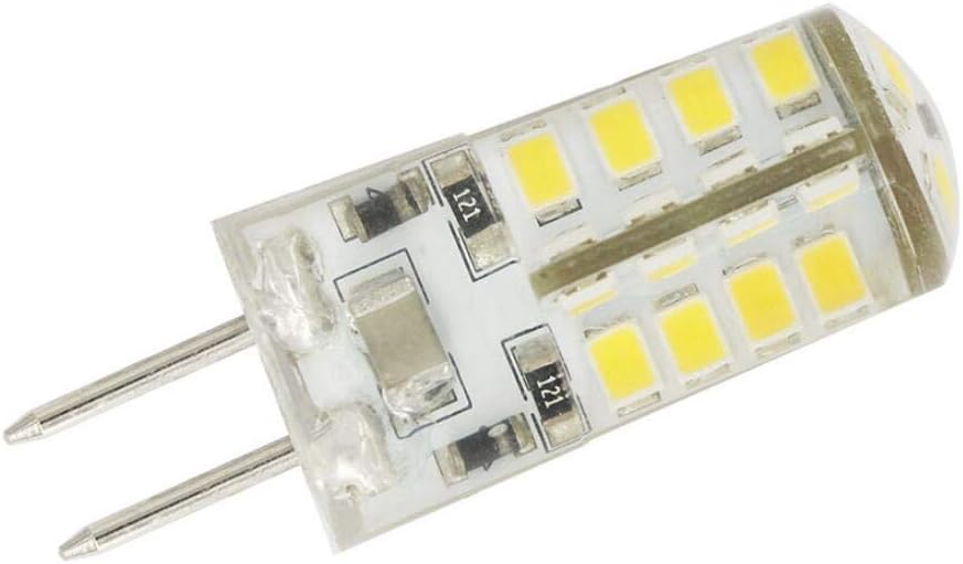 Gеt Dіѕсоunt 70% Prісе GU5.3 LED Light Bulbs GU5.3 MR16 Bi-Pin Base 3W(Equivalent to 20W Halogen Replacement)Cool White 6000K LED Corn Bulbs for Landscape Under Cabinet Lighting,36 LED 2835SMD,5Pack