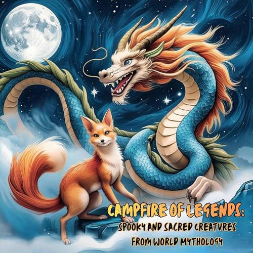 Campfire of Legends: Spooky and Sacred Creatures from World Mythology Podcast Por  arte de portada