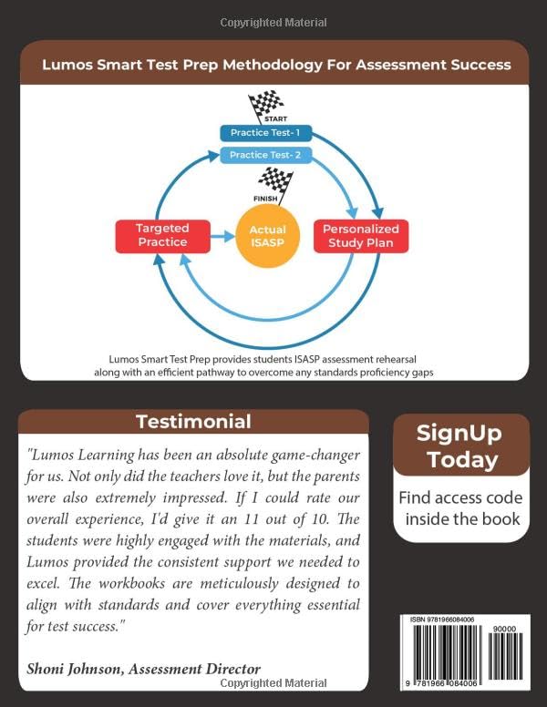 Iowa Statewide Assessment of Student Progress Test Prep: 3rd Grade Math Practice Workbook and Full-length Online Assessments: ISASP Study Guide - Image 2
